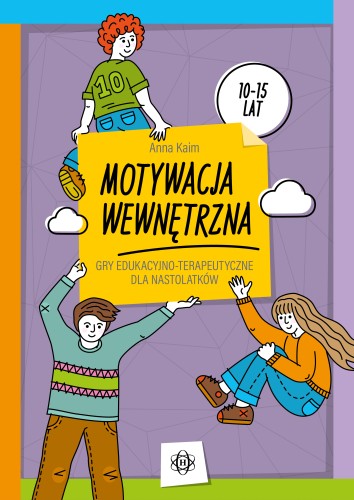 Motywacja wewnętrzna – gry edukacyjno-terapeutyczne HARMONIA w formacie 303x215 mm, widok okładki