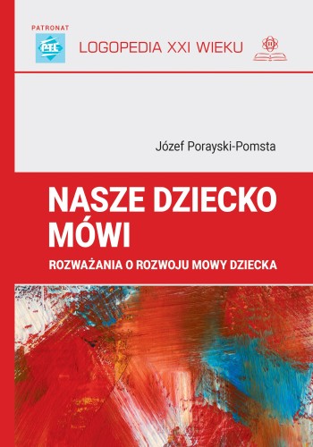Okładka książki Nasze dziecko mówi wydawnictwa HARMONIA, omawiająca rozwój mowy dziecka