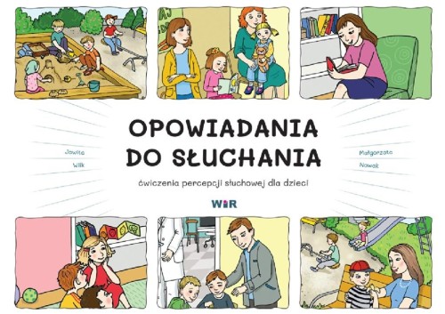 Okładka książki Opowiadania do słuchania dla dzieci 3–4 lata wydawnictwa Wir (T) w formacie 230x315 mm