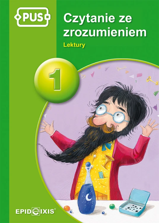 Okładka książeczki Czytanie ze zrozumieniem 1. Lektury od EPIDEIXIS w formacie 235x165x4 mm