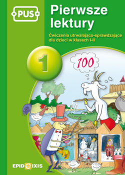 Okładka książki Pierwsze lektury 1 EPIDEIXIS – ćwiczenia czytania dla klas 1-2
