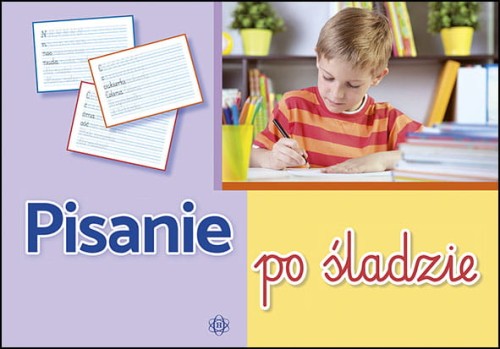 Okładka zeszytu ćwiczeń kaligraficznych Pisanie po śladzie HARMONIA w formacie 290x205x3 mm