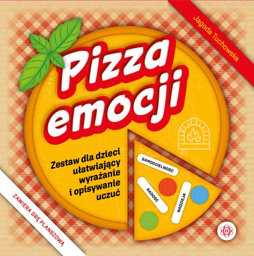 Zestaw terapeutyczny Pizza emocji HARMONIA - kolorowe elementy do nauki emocji dla dzieci od 6 lat