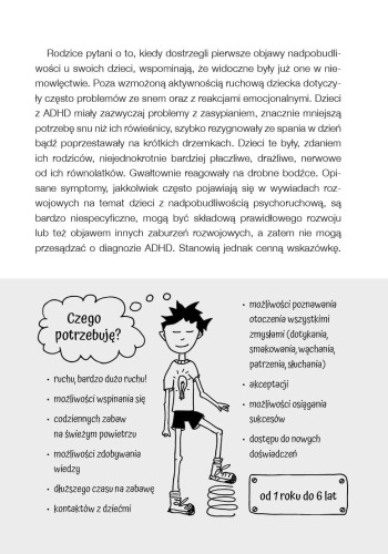 Fragment poradnika Jak pracować z dzieckiem z ADHD w domu i szkole z praktycznymi wskazówkami