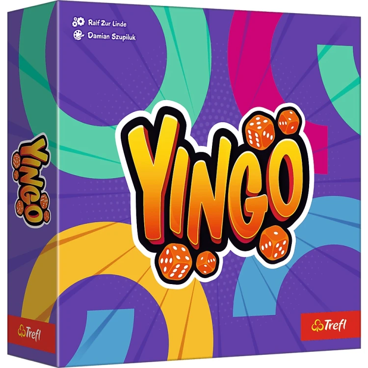 Plansza do gry Yingo – strategiczno-losowa gra Trefl PAP o wymiarach 200x200 mm