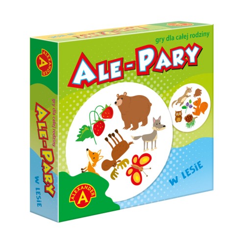 Ale Pary – W Lesie gra karciana ALEXANDER GRY z 31 kartami o tematyce leśnej