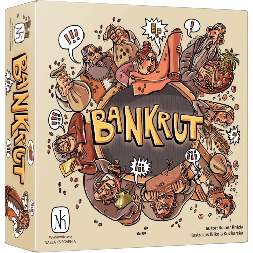 Bankrut – dynamiczna gra karciana o negocjacjach i handlu NASZA KSIĘGARNIA