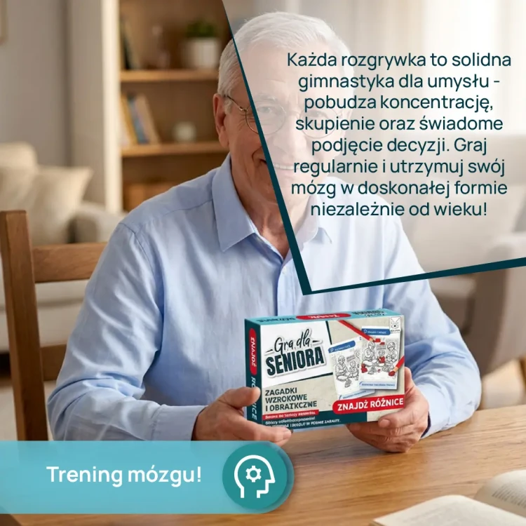 Zbliżenie na szczegóły obrazków z gry dla seniorów Znajdź Różnice KANGUR