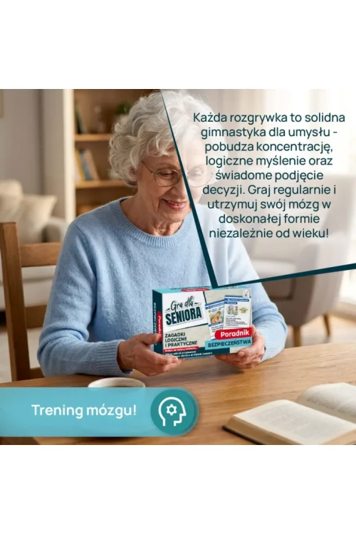 Przykładowe zadanie logiczne w grze edukacyjnej dla seniorów KANGUR