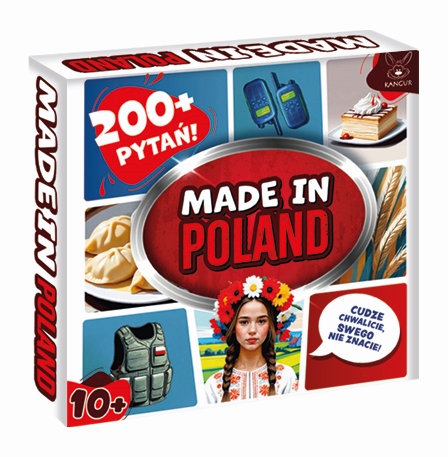 Edukacyjny quiz Kangur Made in Poland z ponad 200 pytaniami o polskich wynalazkach i sukcesach