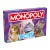 Widok na rozłożoną planszę Monopoly Koty z kartami i elementami gry