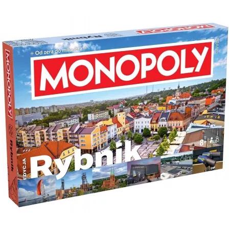 Monopoly Rybnik gra planszowa Winning Moves – plansza i elementy do gry