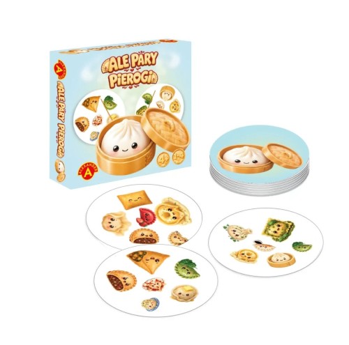 Ale Pary – Pierogi szybka gra karciana ALEXANDER GRY z 31 kartami 92x92 mm