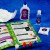 Instrukcja i elementy zestawu naukowego do slime Crazy Science Lisciani