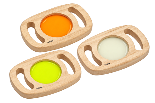 Świecące panele sensoryczne Easy Hold – 3 szt. 12 m+