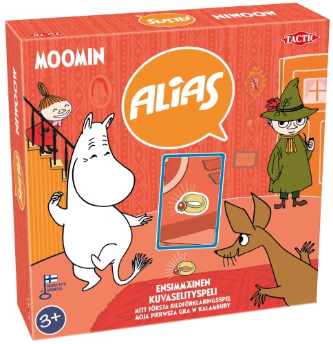 Alias Muminki – rodzinna gra planszowa TACTIC GAMES z planszą 250x250 mm