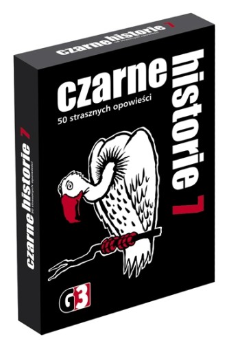 Czarne historie 7 G3 – gra karciana z zestawem mrocznych zagadek do wspólnej zabawy