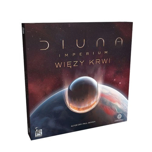 Diuna: Imperium – Więzy Krwi strategiczny dodatek planszowy Lucky Duck Games w formacie 298x298 mm