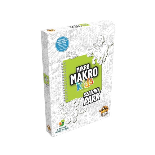MikroMakro Kids Szalony Park GOLIATH, kooperacyjna gra z miejskimi zagadkami