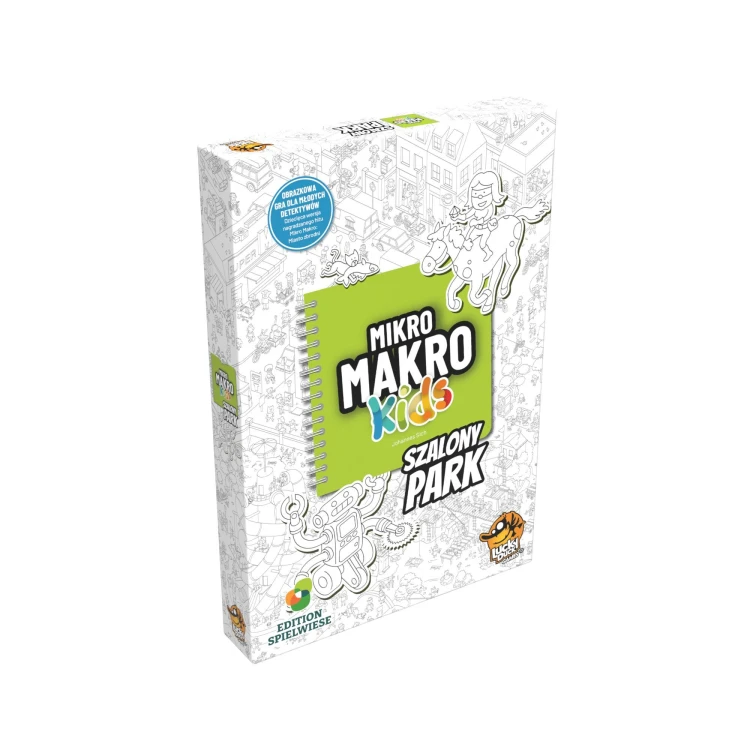 MikroMakro Kids Szalony Park GOLIATH, kooperacyjna gra z miejskimi zagadkami