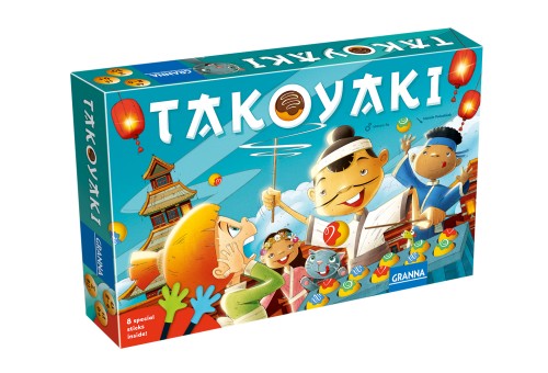 Opakowanie gry Takoyaki o wymiarach 230x350 mm od producenta GRANNA