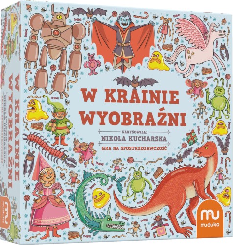 W krainie wyobraźni Muduko PAP, plansze do rodzinnej gry na spostrzegawczość