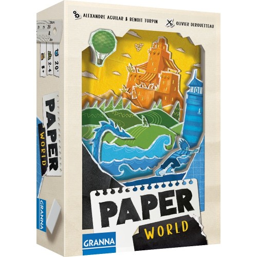 Karty Paper World GRANNA łączą kolory i wartości podczas tworzenia własnego krajobrazu