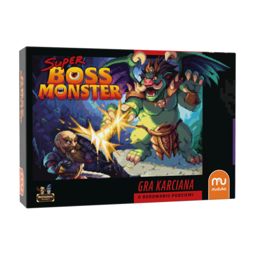 Super Boss Monster Muduko PAP, strategiczna gra karciana o budowaniu podziemi