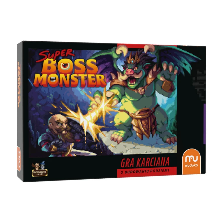 Super Boss Monster Muduko PAP, strategiczna gra karciana o budowaniu podziemi