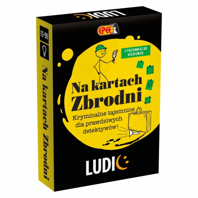 Na Kartach Zbrodni Epee, karciana gra detektywistyczna z trzema śledztwami