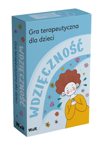 Gra terapeutyczna Wdzięczność Wir (T) – zestaw 50 kart wspierających rozwój emocjonalny dzieci 7-14 lat