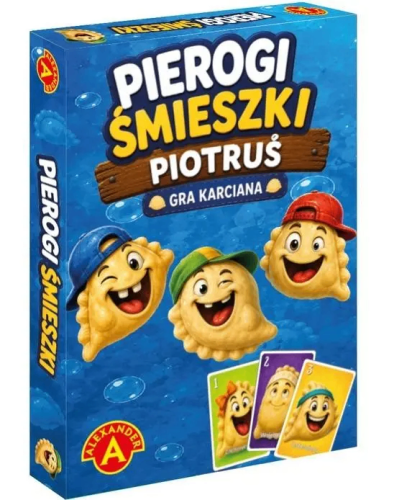 Karty z Pierogami Śmieszkami do gier edukacyjnych Memory i Piotruś ALEXANDER GRY