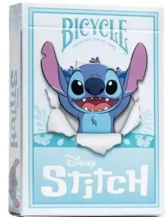 Talia kart do gry Disney Stitch z motywem bohatera, wydawnictwo USPC