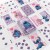 Widok pudełka talii kart Disney Stitch Purple z tłoczoną i lakierowaną grafiką Sticha