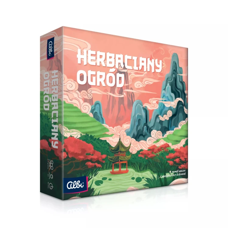 Herbaciany ogród gra planszowa ALBI z planszą i kartami