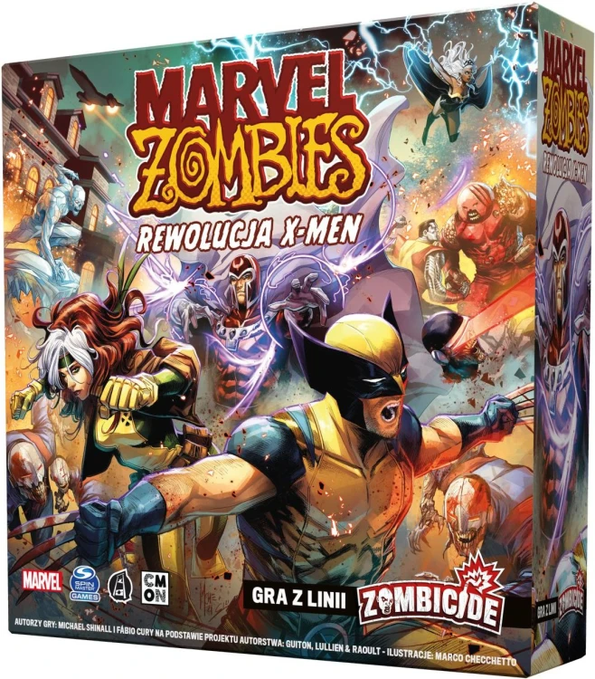 Marvel Zombies: Rewolucja X-Men Portal Games, kooperacyjna gra planszowa z figurkami