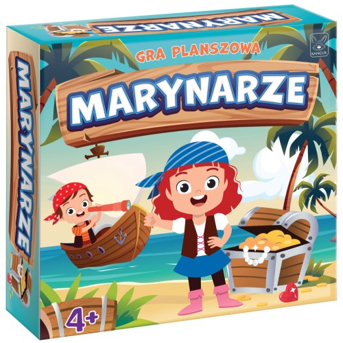 Marynarze KANGUR, rodzinna gra planszowa ze skarbami dla dzieci od 4 lat