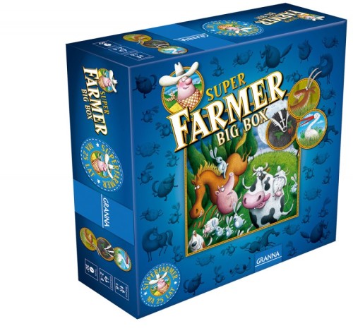 Gra Superfarmer GRANNA w jubileuszowym wydaniu z planszami gracza i dodatkami