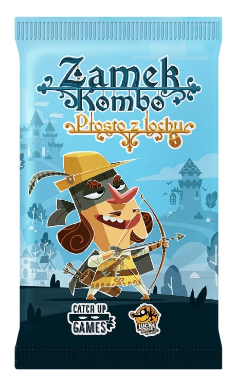 Zamek Kombo: Prosto z lochu rozszerzenie do gry karcianej Lucky Duck Games z 12 nowymi kartami w formacie 130x80 mm
