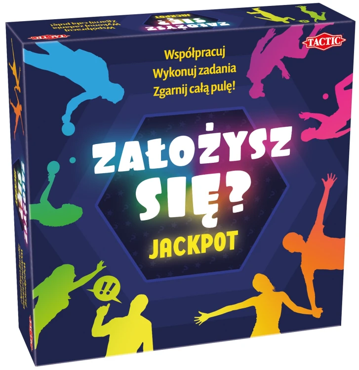 Założysz się? Jackpot Tactic Games, imprezowa gra planszowa z zadaniami i obstawianiem
