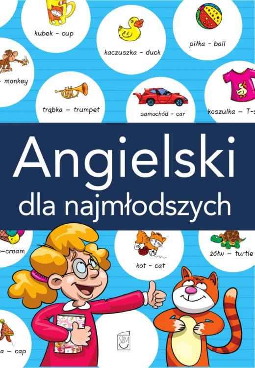 Ilustrowany słowniczek do nauki angielskiego SBM w poręcznym formacie 235x164x1 mm