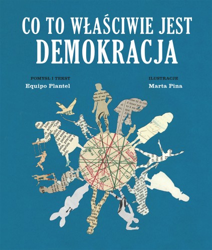 Okładka książki edukacyjnej o demokracji dla dzieci marki Tako z serii Książki Jutra