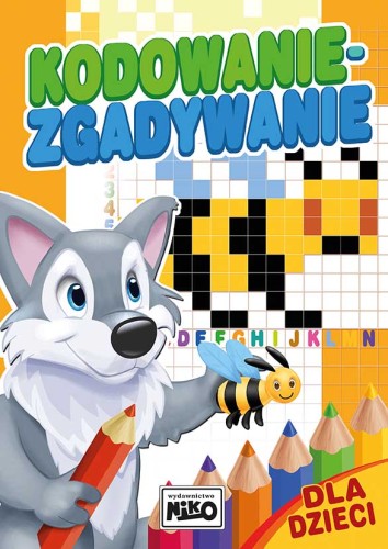 Okładka książki Kodowanie-Zgadywanie Niko – łamigłówki i ćwiczenia z kodowania dla dzieci