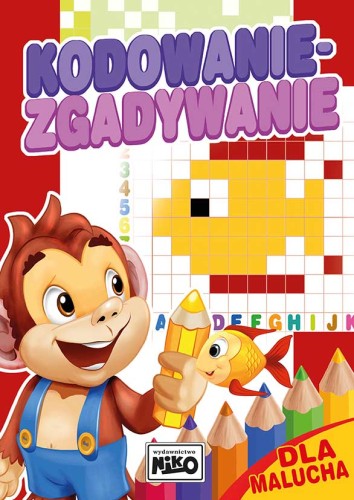 Kodowanie-Zgadywanie dla malucha – książka edukacyjna Niko z ćwiczeniami kodowania dla dzieci