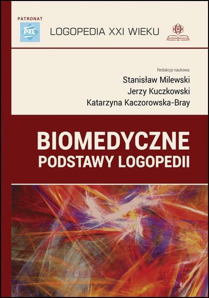 Okładka podręcznika akademickiego Biomedyczne podstawy logopedii wydawnictwa HARMONIA w formacie 242x172x3 mm