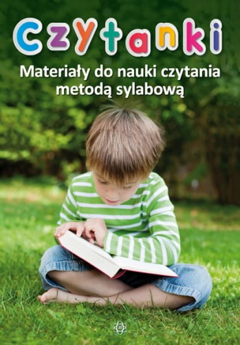 Czytanki do nauki czytania metodą sylabową Harmonia podręczniki, okładka książki edukacyjnej dla dzieci 5+