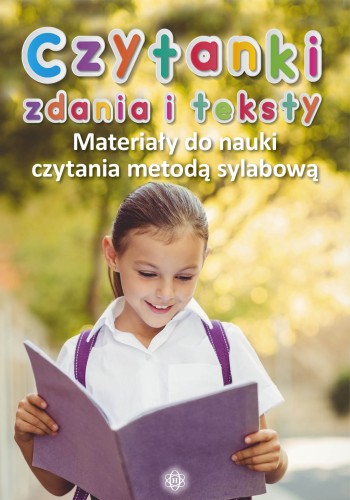Okładka książki Czytanki. Zdania i teksty do nauki czytania metodą sylabową wydawnictwa Harmonia podręczniki