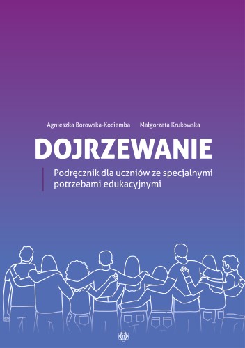 Podręcznik o dojrzewaniu Harmonia podręczniki, okładka książki dla uczniów ze specjalnymi potrzebami