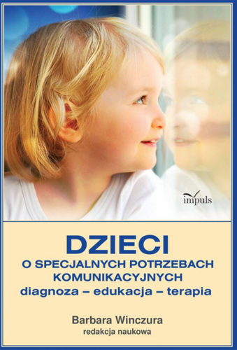 Książka o specjalnych potrzebach komunikacyjnych IMPULS, okładka publikacji