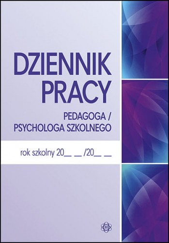 Dziennik pracy pedagoga i psychologa szkolnego HARMONIA w formacie 290x205x1 mm z miękką okładką i 112 stronami do dokumentacji